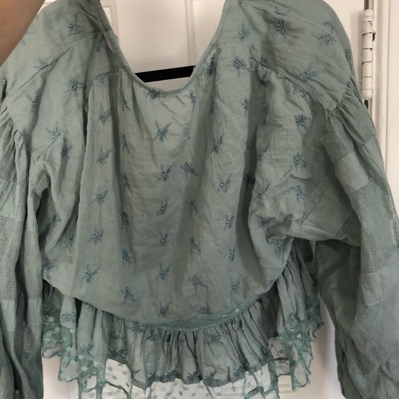 Free people long sleeve crop top - Picture 5 of 5